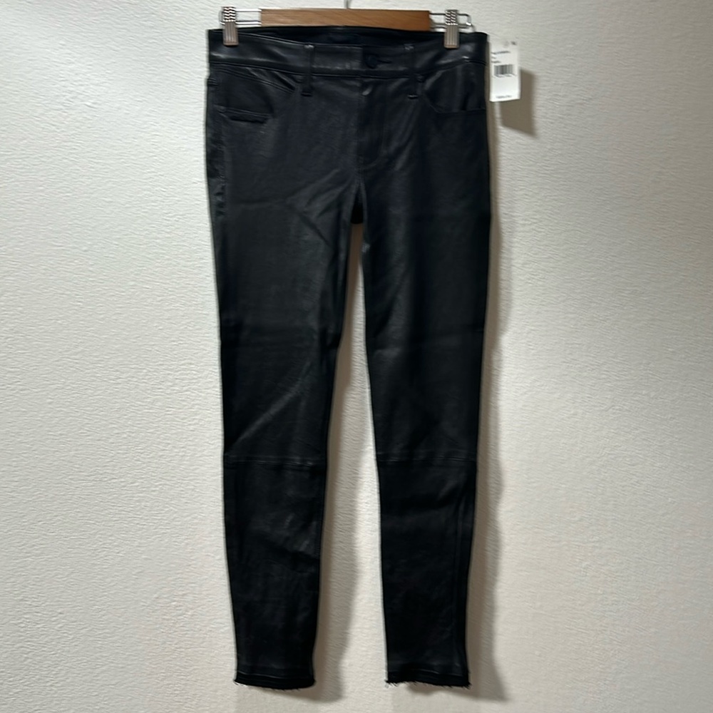 R t A new with tags leather pants.